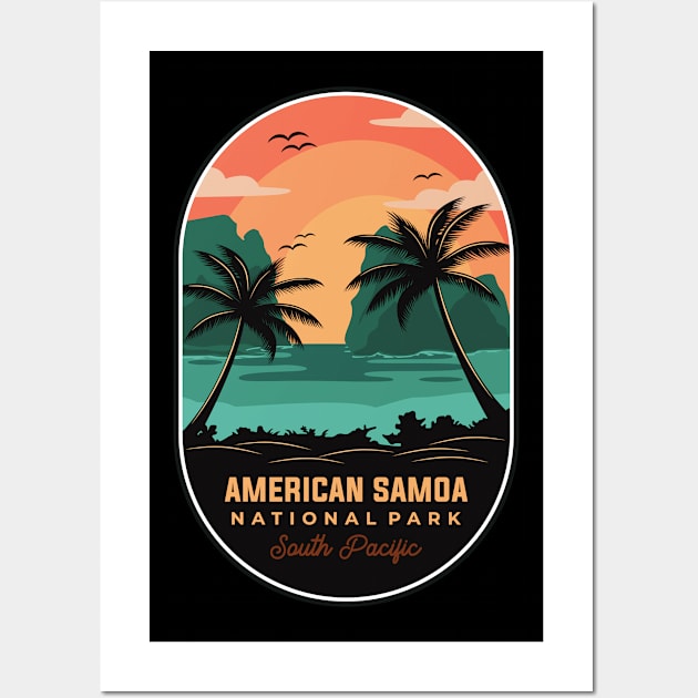 American Samoa National Park Wall Art by Mark Studio